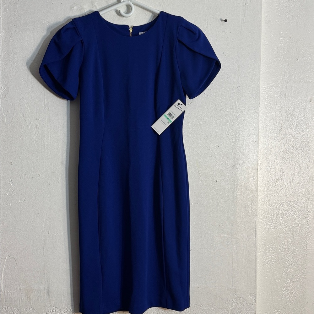 Calvin Klein Royal Blue Dress size 8P/ bleu dress